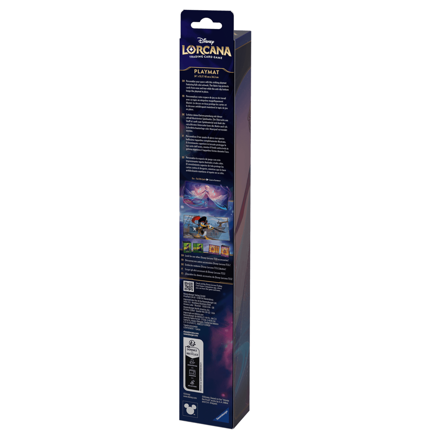 Disney Lorcana Azurite Sea Playmat - Elsa - Beanie Games