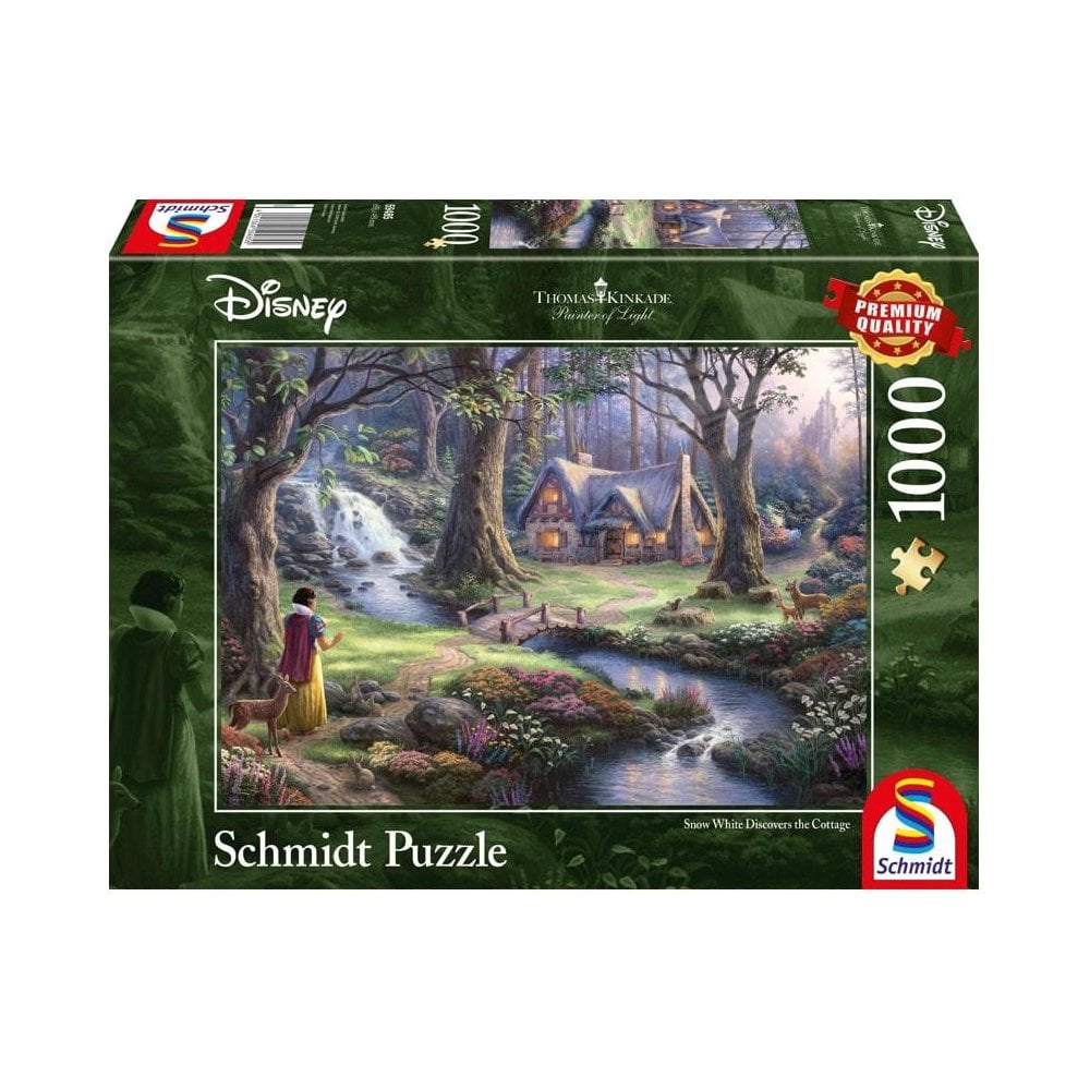 Disney Snow White by Thomas Kinkade - 1000 piece Puzzle - Beanie Games