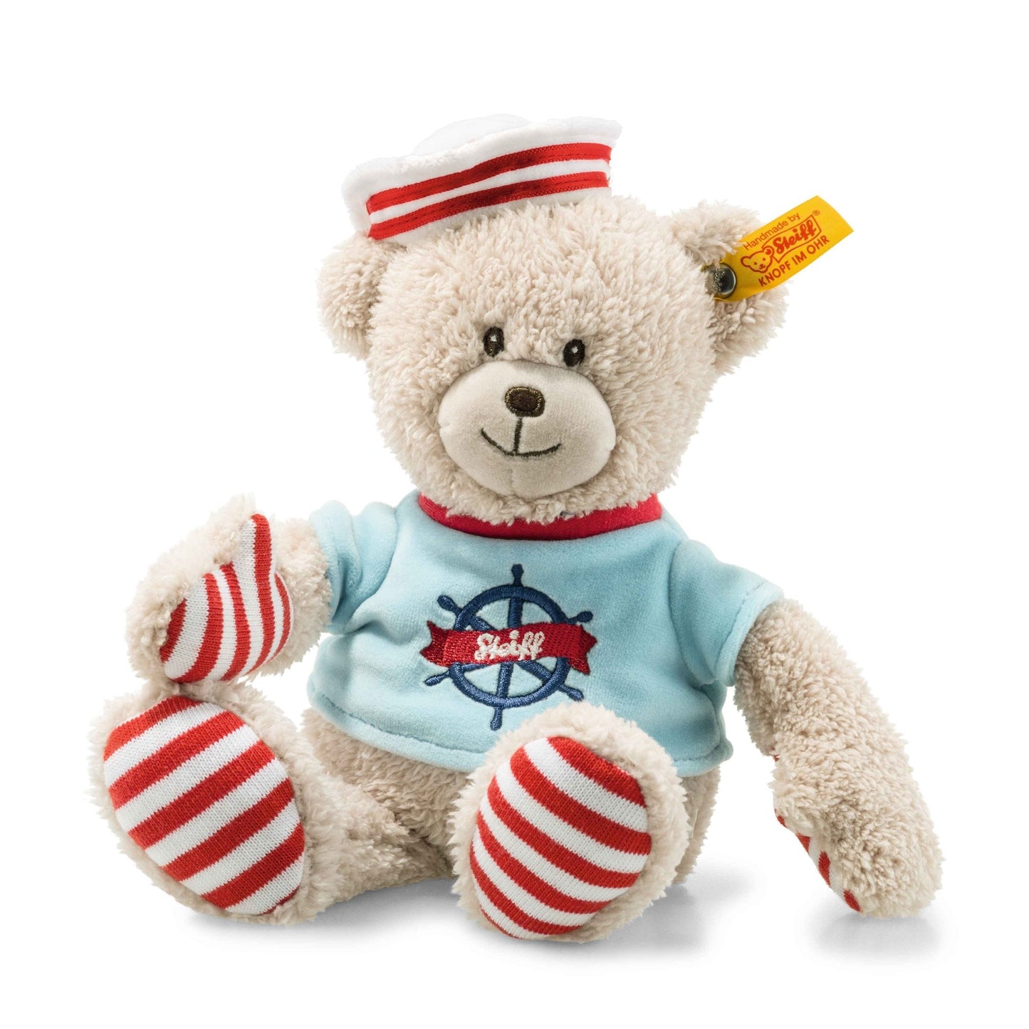 Down by the Sea Sailor Teddy Bear (beige) - Beanie Games