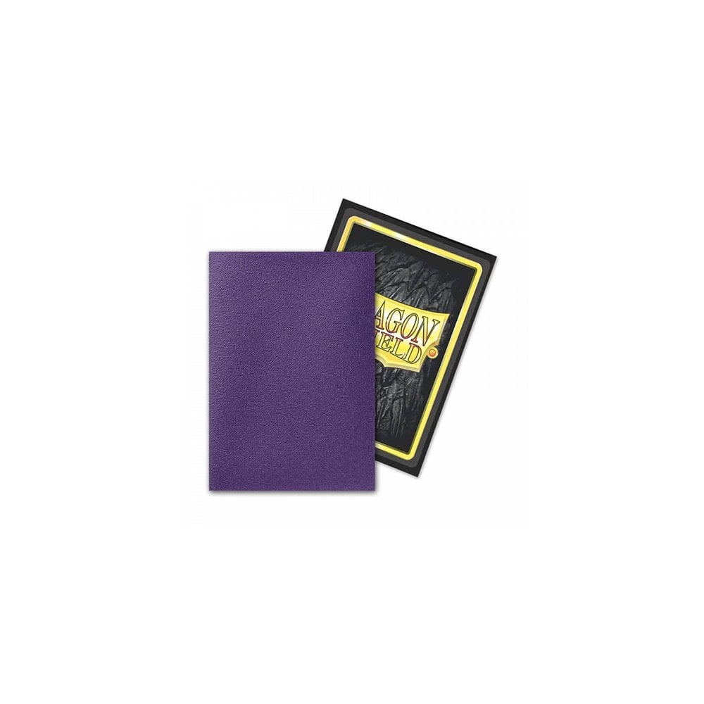 Dragon Shield - Dual Matte Japanese Size Sleeves 60pk - Limited Edition Metallic Soul Purple - Beanie Games