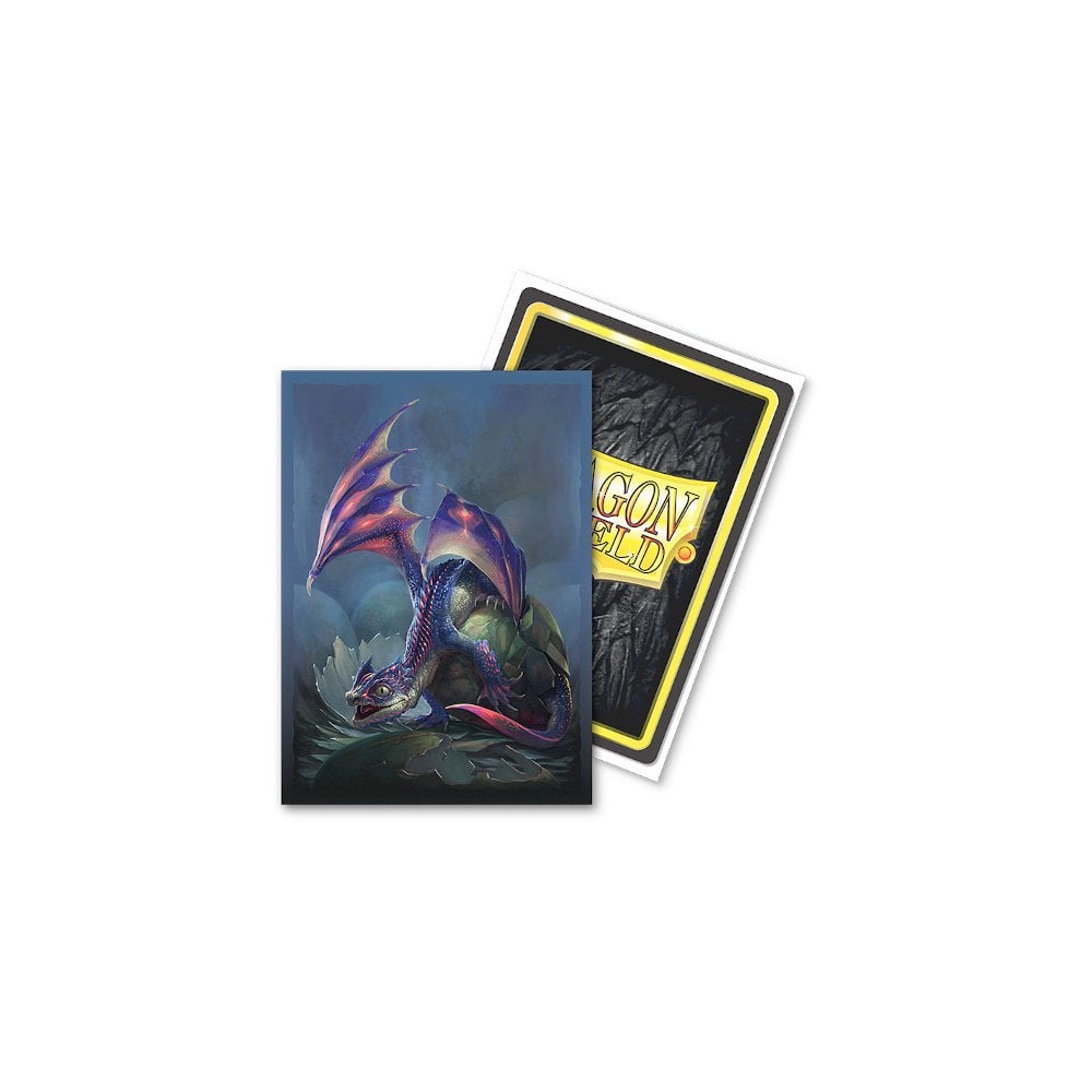 Dragon Shield - Matte Art Standard Size Sleeves - Baby Dragons Huey (100) - Beanie Games