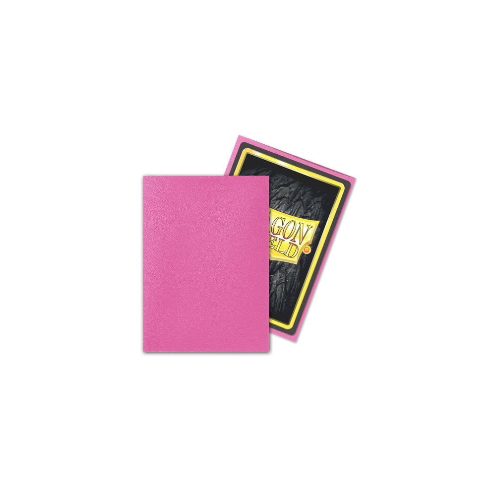 Dragon Shield - Matte Standard Size Sleeves - Pink Diamond (100) - Beanie Games