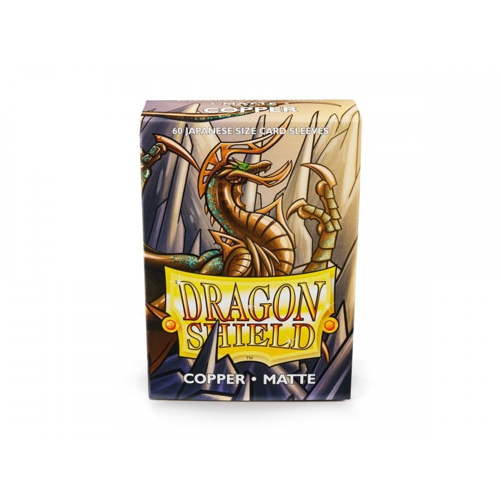 Dragon Shield Small Matte Copper Sleeves (60) - Beanie Games