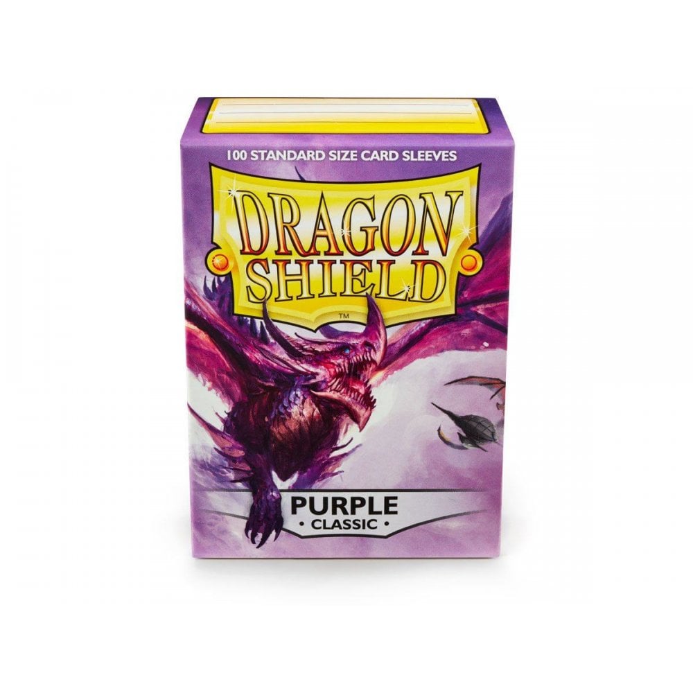 Dragon Shield Standard Classic Purple Sleeves (100) - Beanie Games