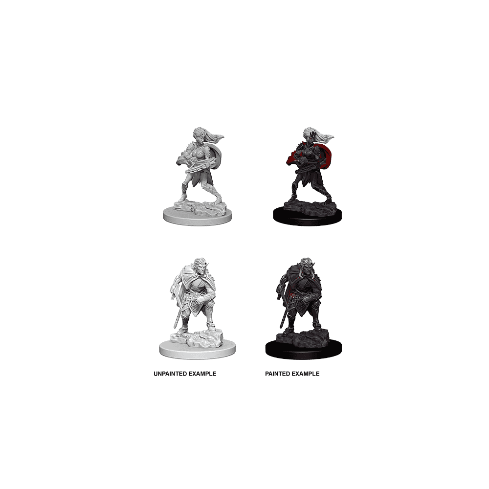 Drow: D&D Nolzur's Marvelous Unpainted Miniatures (W5) - Beanie Games