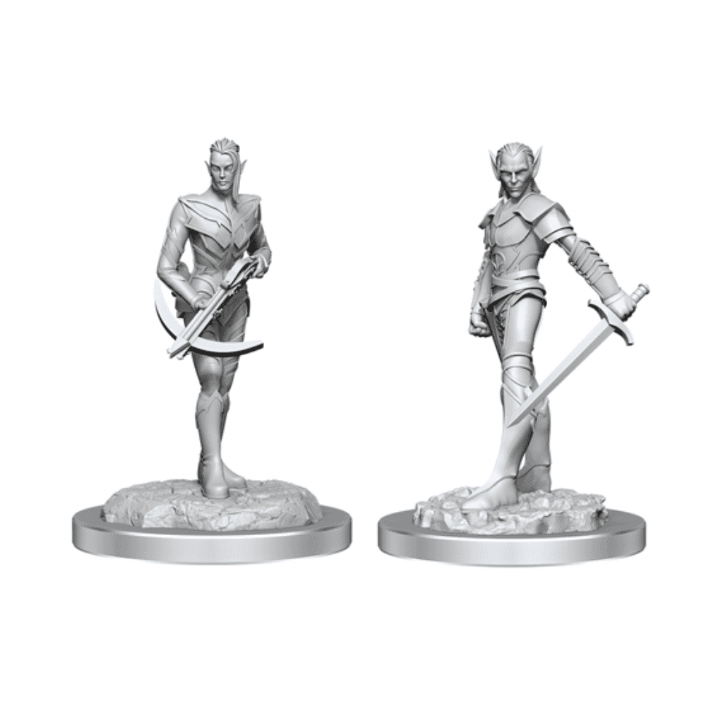 Drow Fighters: D&D Nolzur's Marvellous Miniatures - Beanie Games