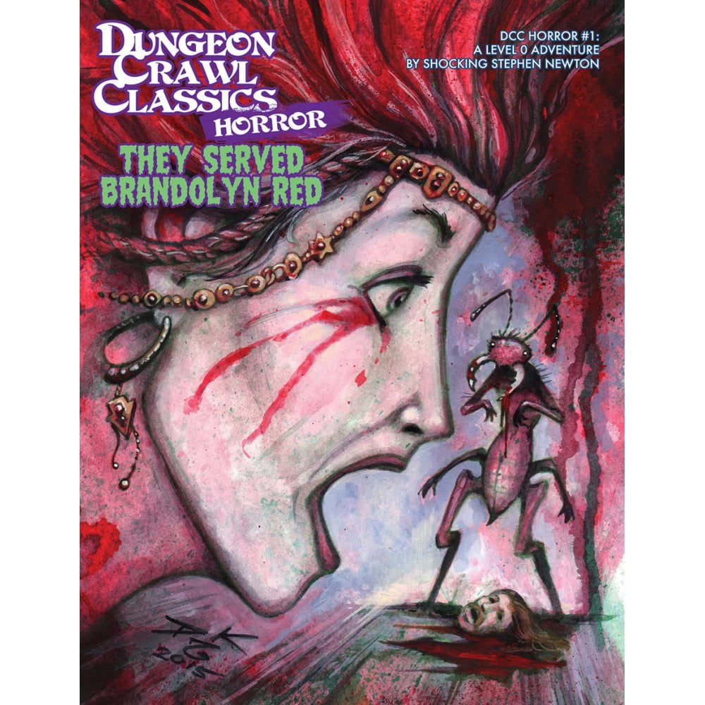 Dungeon Crawl Classics Horror 1 - They Served Brandolyn Red - Beanie Games