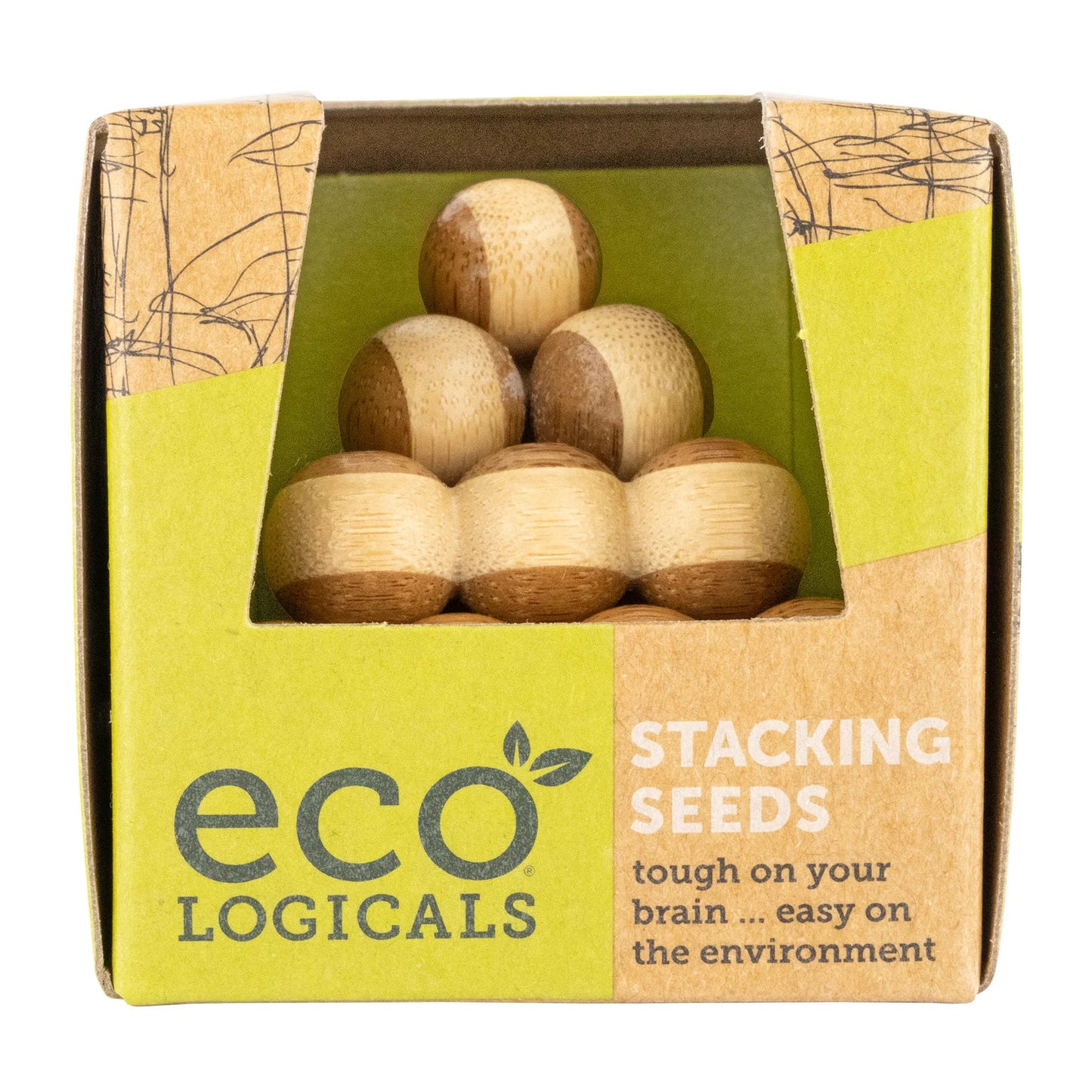 Eco Logicals Bamboo Puzzle - Beanie Games