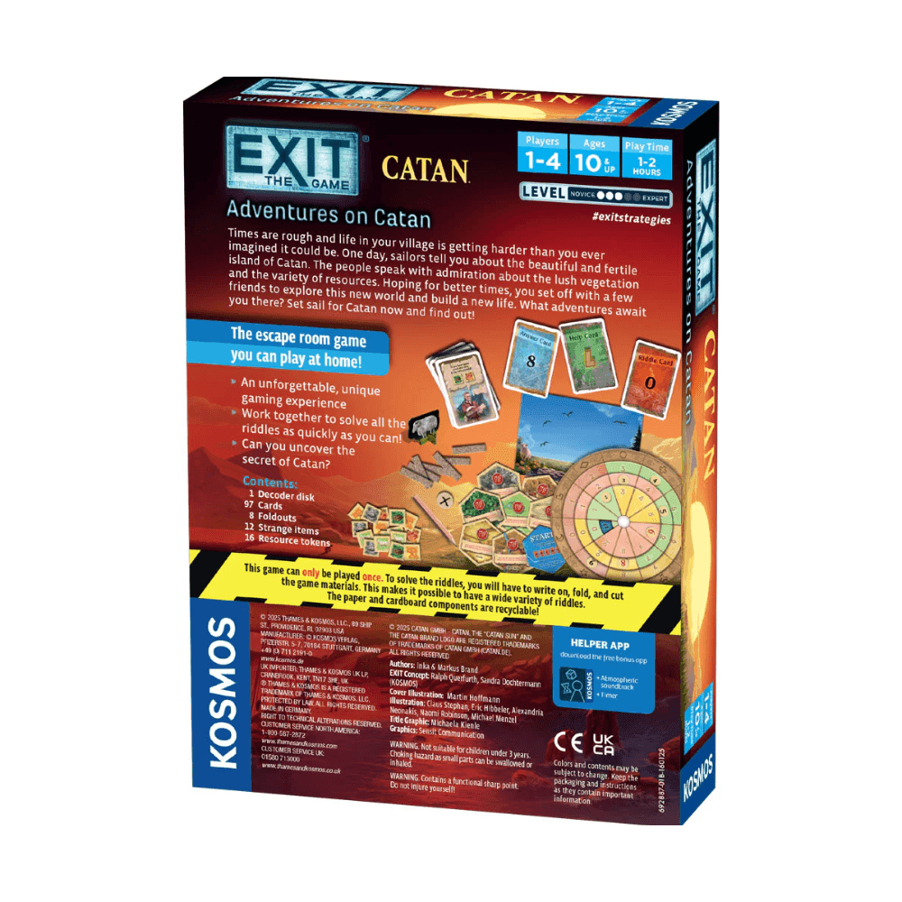 EXIT Adventures on Catan - Beanie Games