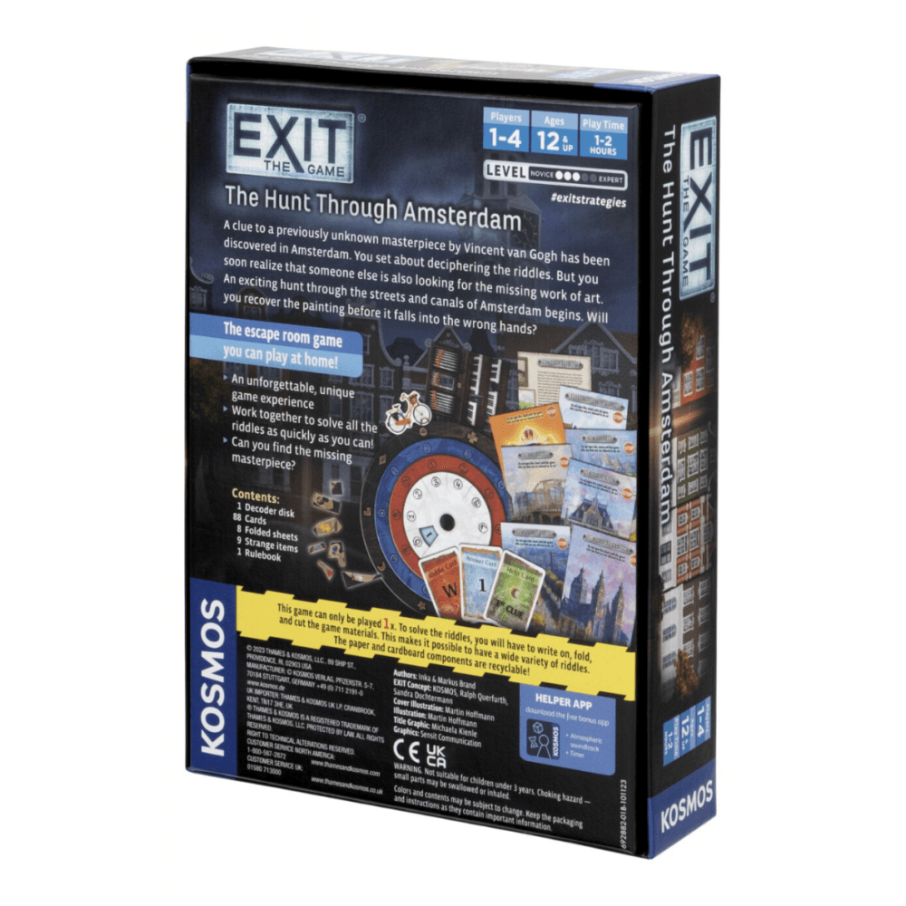 EXIT The Hunt Through Amsterdam - Beanie Games