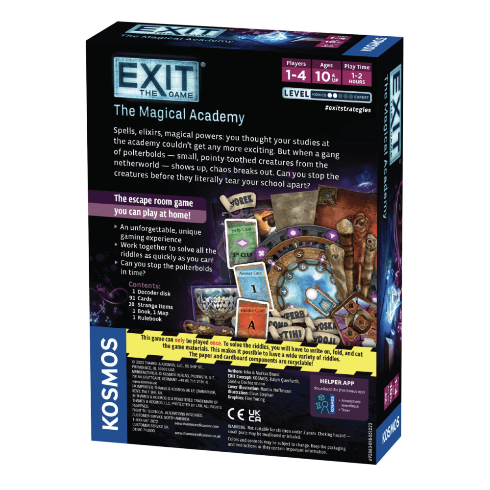 EXIT: The Magical Academy - Beanie Games
