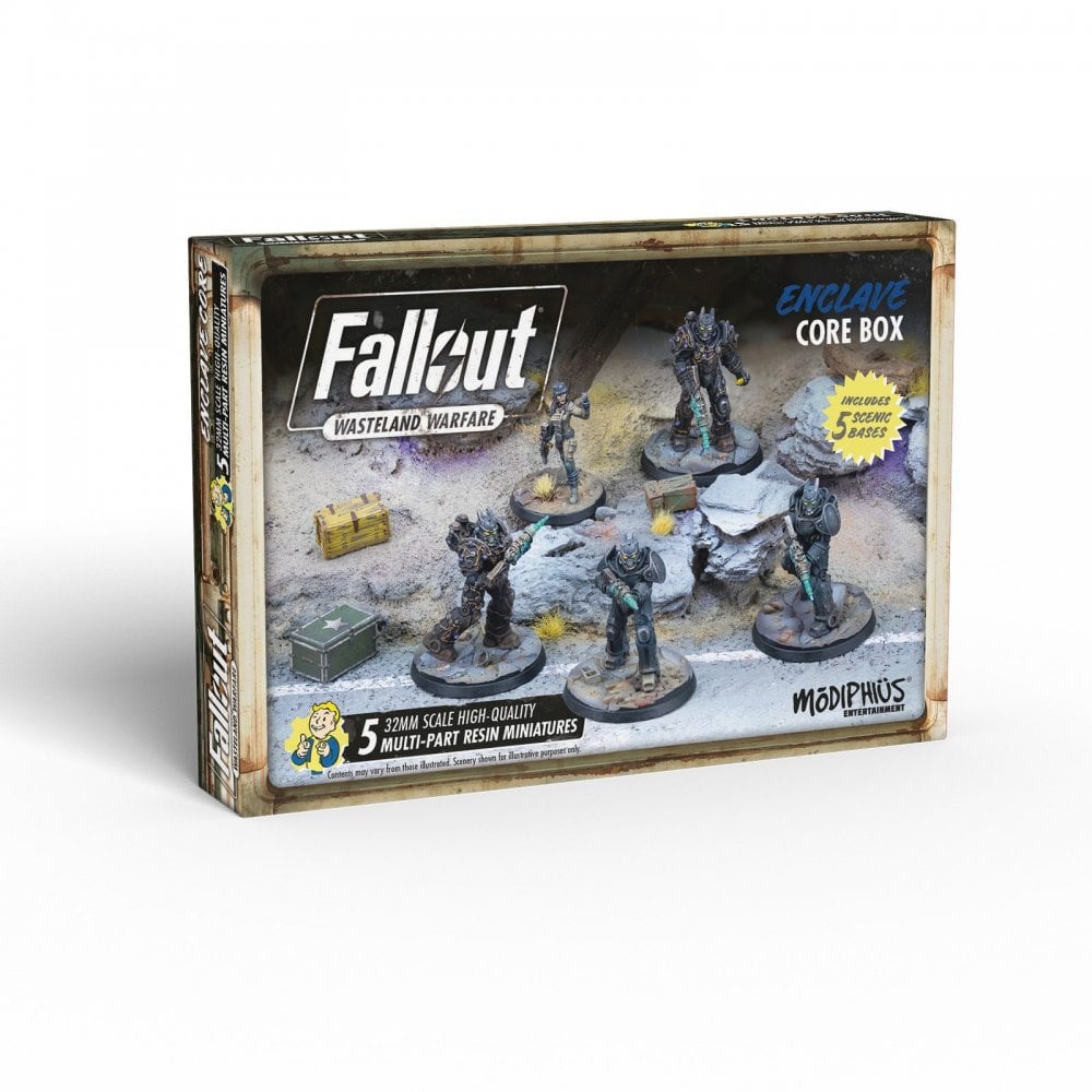 Fallout: Wasteland Warfare - Enclave: Core Box - Beanie Games