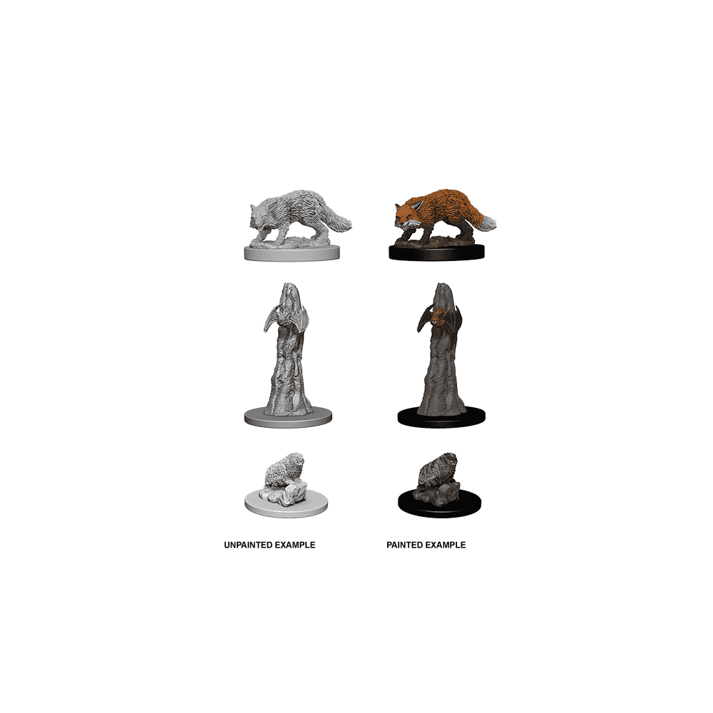 Familiars: Pathfinder Deep Cuts Unpainted Miniatures - Beanie Games