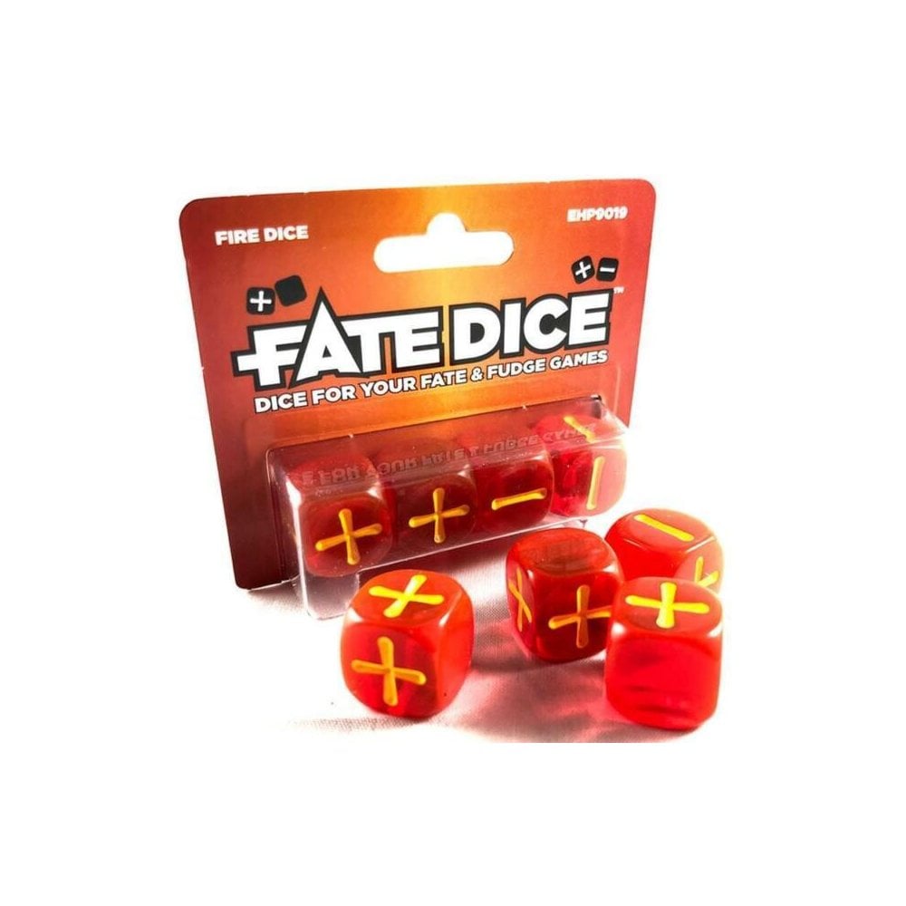 Fate Dice: Fire Dice - Beanie Games