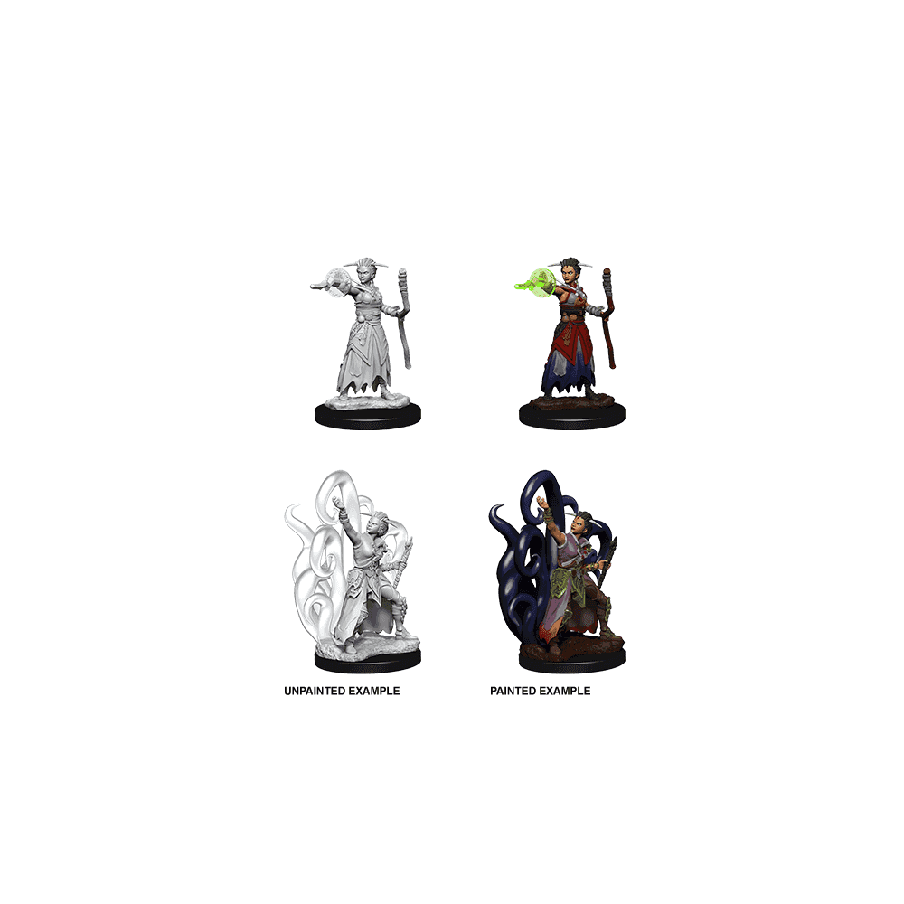 Female Human Warlock: D&D Nolzur's Marvelous Unpainted Miniatures (W10) - Beanie Games