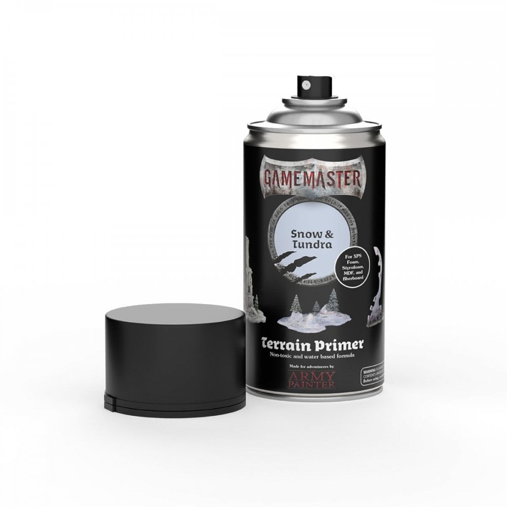 GameMaster - Terrain Primer Snow & Tundra Spray (Store Pickup Only) - Beanie Games