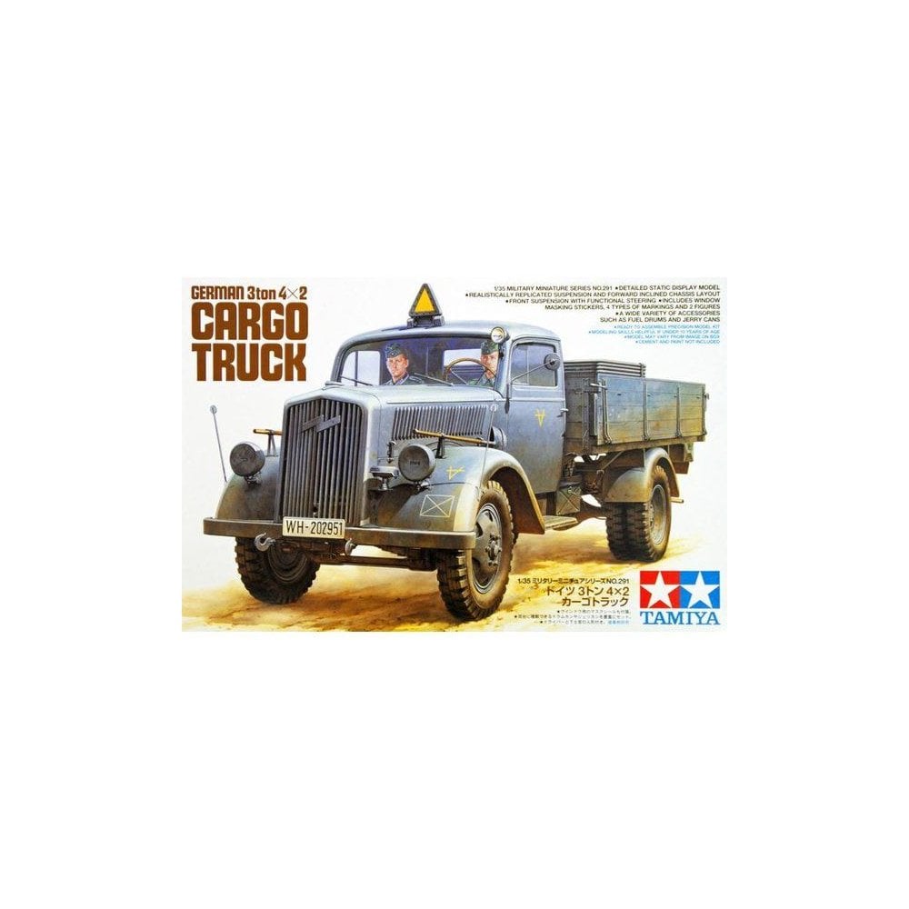 German 3Ton 4X2 Cargo Truck - Beanie Games