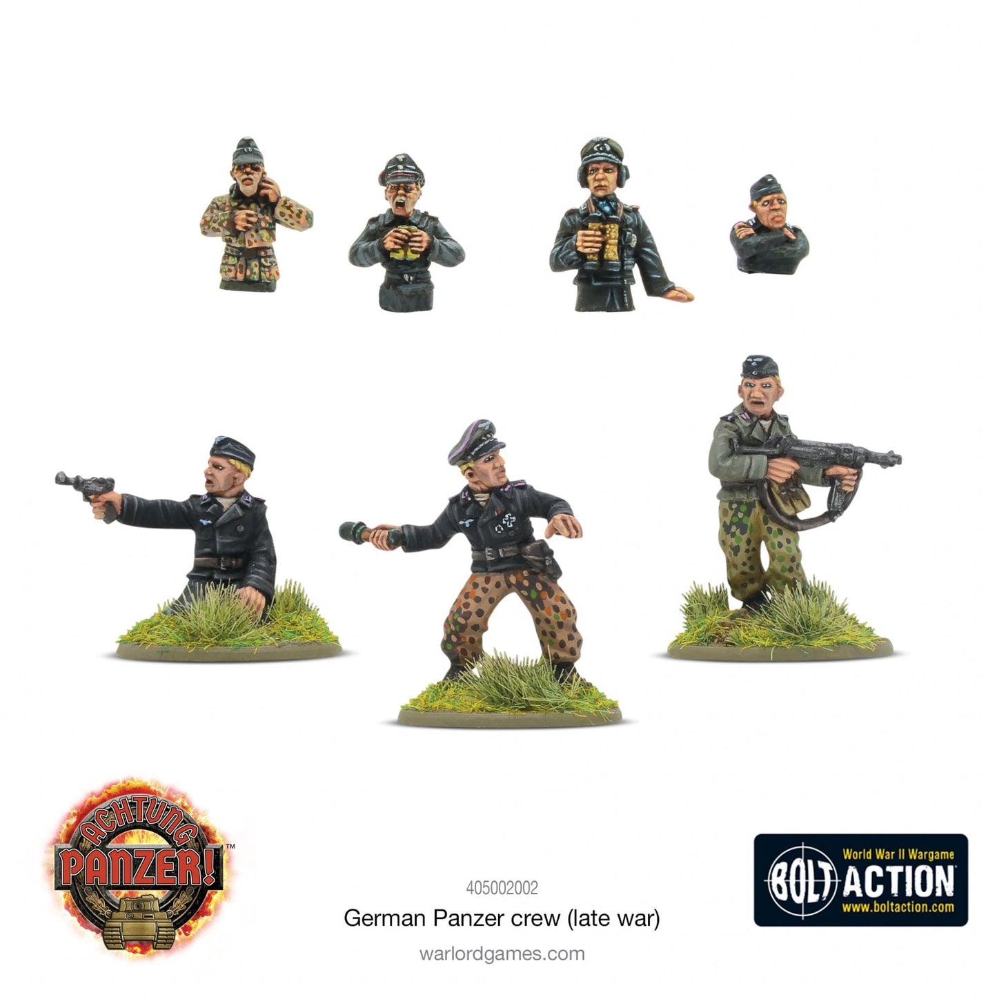 German Panzer Crew (Late War) - Beanie Games
