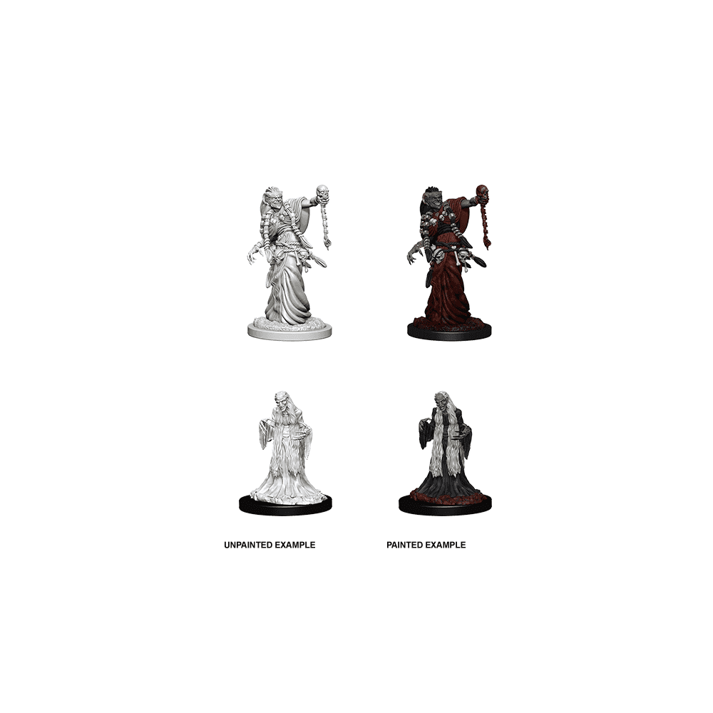 Green Hag & Night Hag: D&D Nolzur's Marvelous Unpainted Miniatures (W6) - Beanie Games