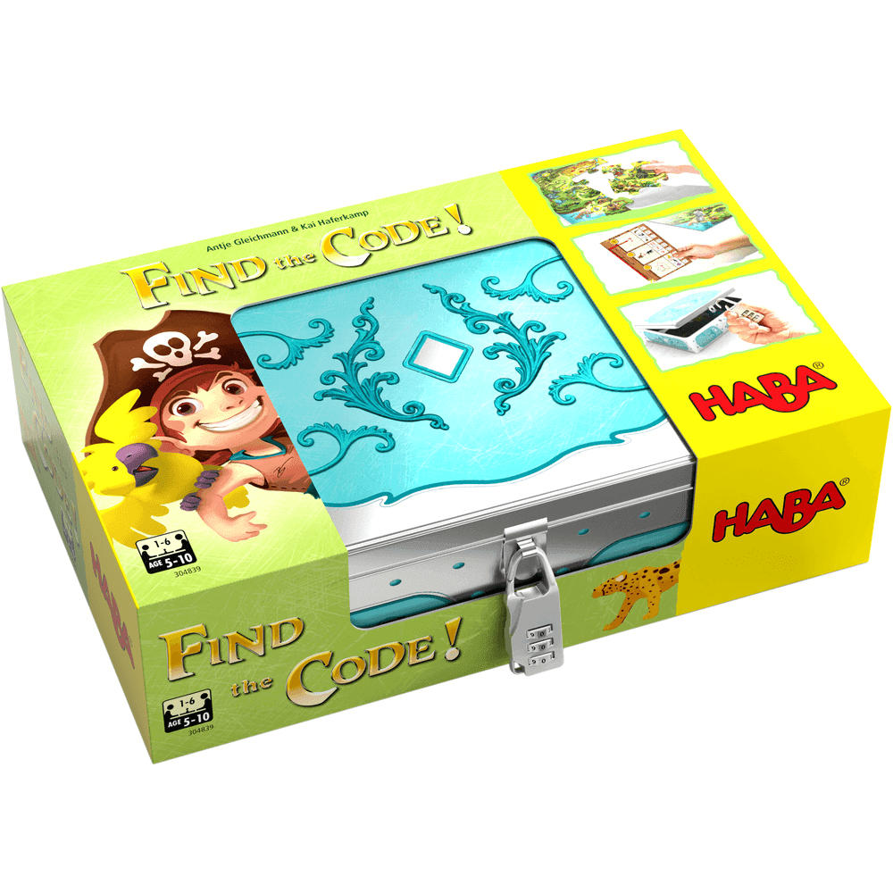 HABA Find The Code - Pirate - Beanie Games