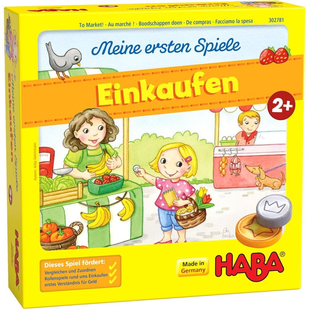 HABA My Very First Games: To Market! - Beanie Games