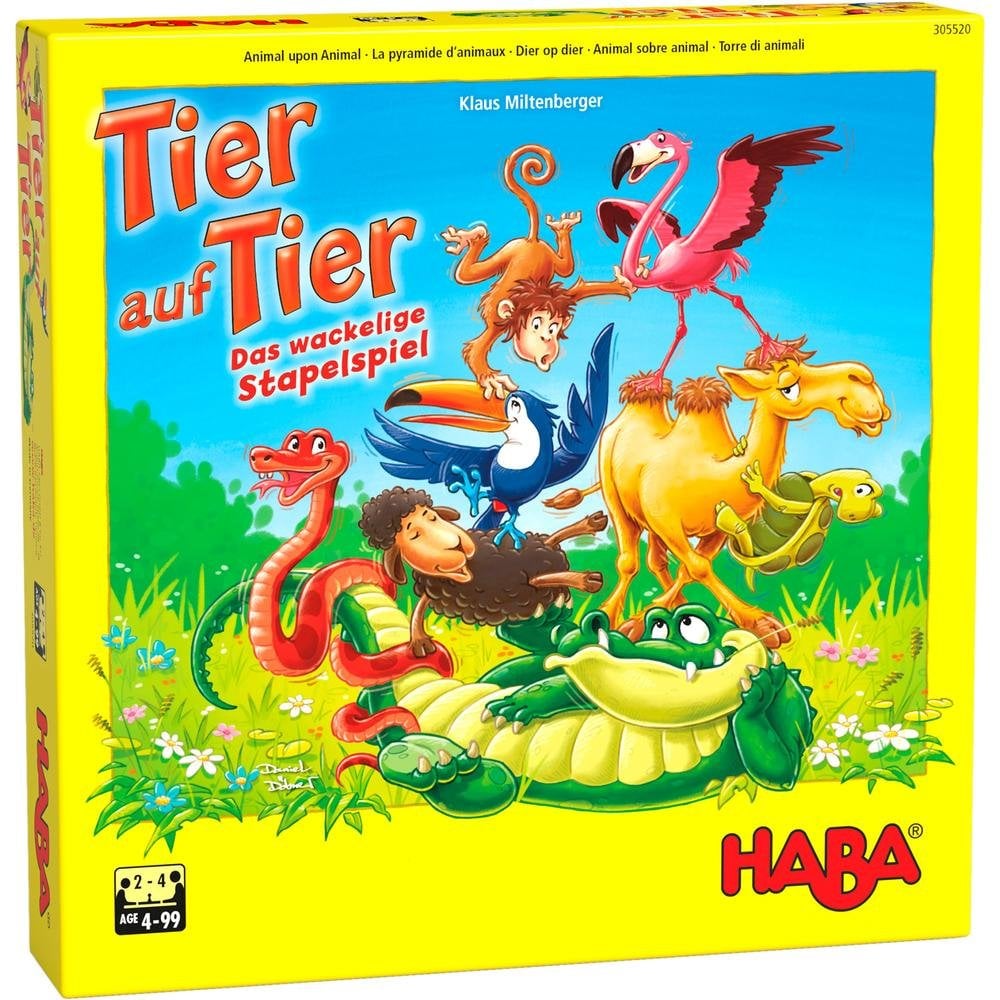 HABA Tier auf Tier (Animal upon Animal) - Beanie Games