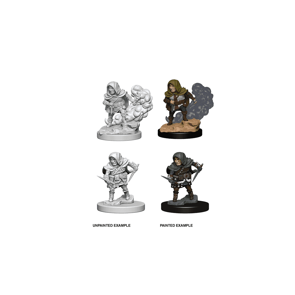 Halfling Male Rogue: D&D Nolzur's Marvelous Unpainted Miniatures (W1) - Beanie Games