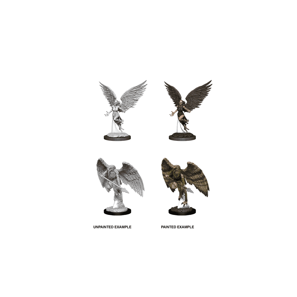 Harpy & Arakocra: D&D Nolzur's Marvelous Unpainted Miniatures (W11) - Beanie Games