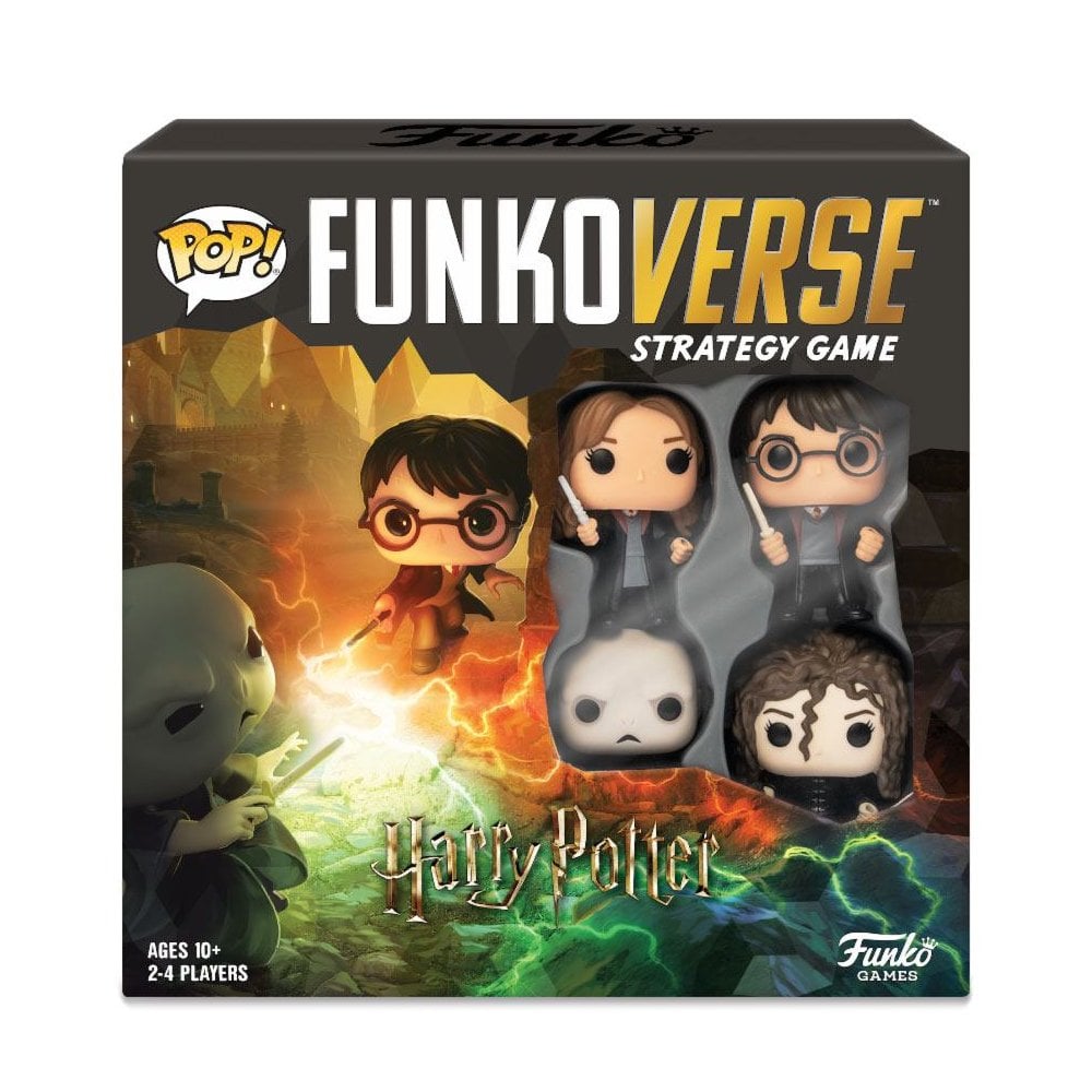 Harry Potter Funkoverse Board Game 4 Character 4 Base Set - Beanie Games