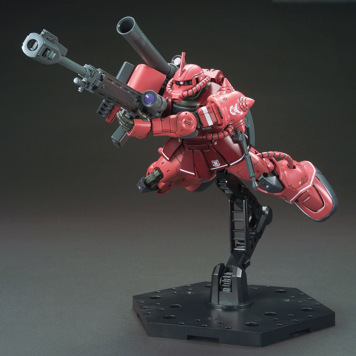 HG 1/144 MS - 06S ZAKU Ⅱ PRINCIPALITY OF ZEON CHAR AZNABLE’S MOBILE SUIT Red Comet Ver. - Beanie Games