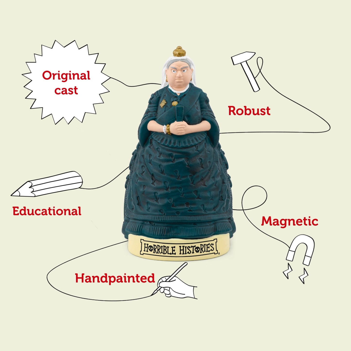 Horrible Histories Vile Victorians - Beanie Games