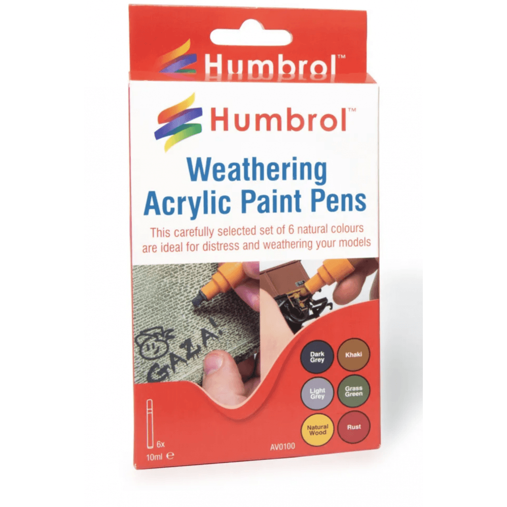 Humbrol weathering pens - Beanie Games