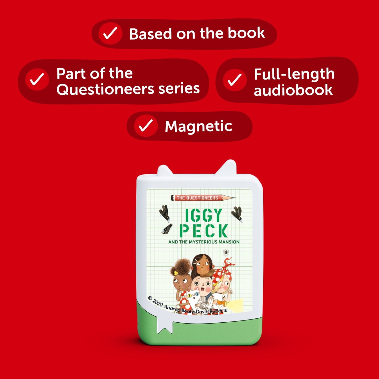 Iggy Peck and the Mysterious Mansion (Book Pocket Tonies) - Beanie Games