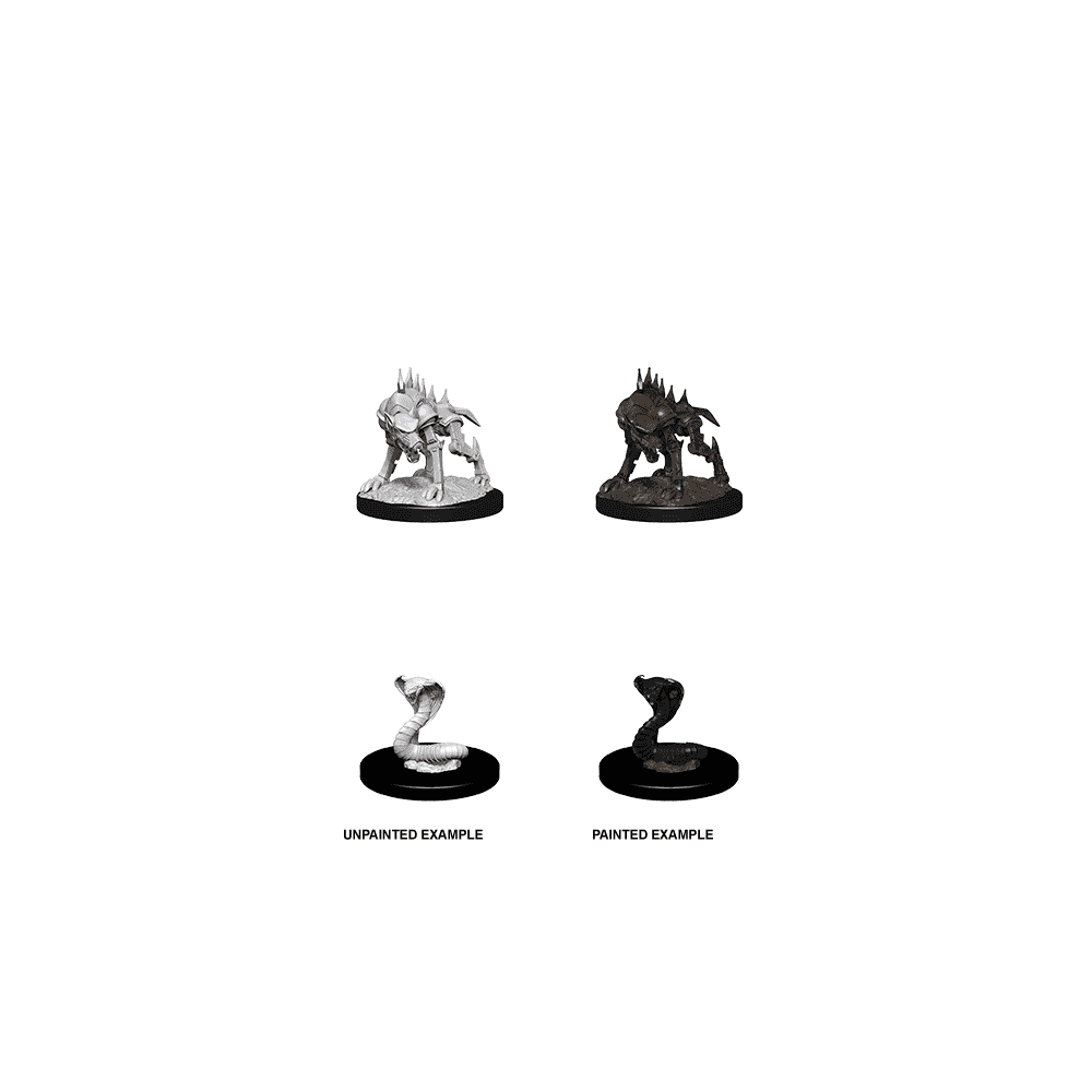 Iron Cobra & Iron Defender: D&D Nolzur's Marvelous Unpainted Miniatures (W14) - Beanie Games