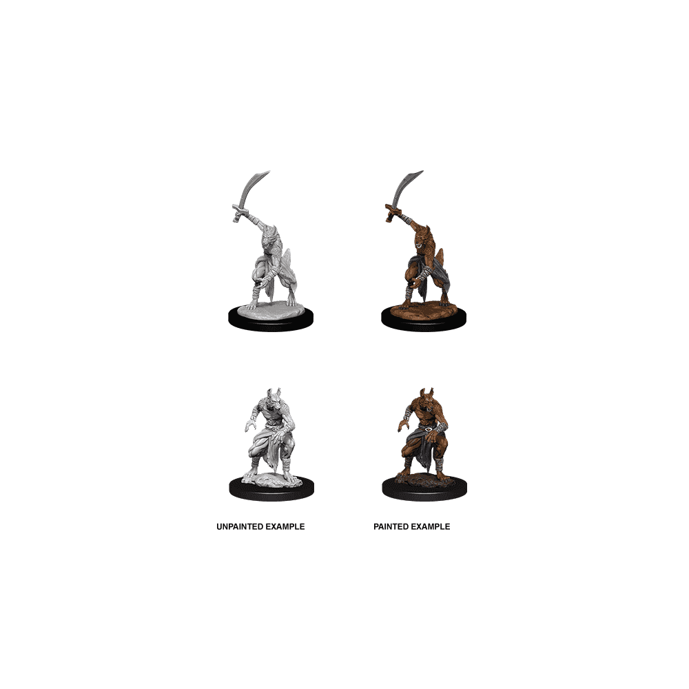 Jackalwere: D&D Nolzur's Marvelous Unpainted Miniatures (W12) - Beanie Games