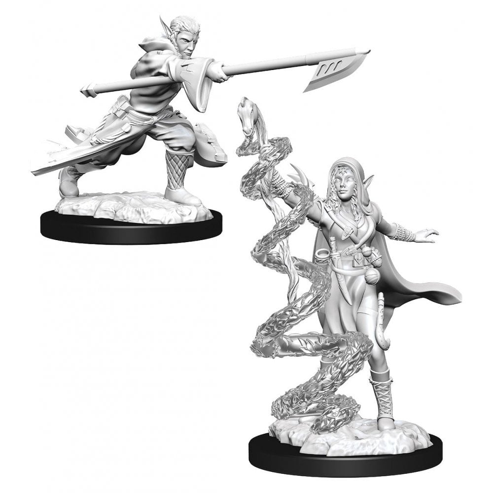 Joraga Warcaller & Joraga Treespeaker: Magic the Gathering Unpainted Miniatures (W13) - Beanie Games