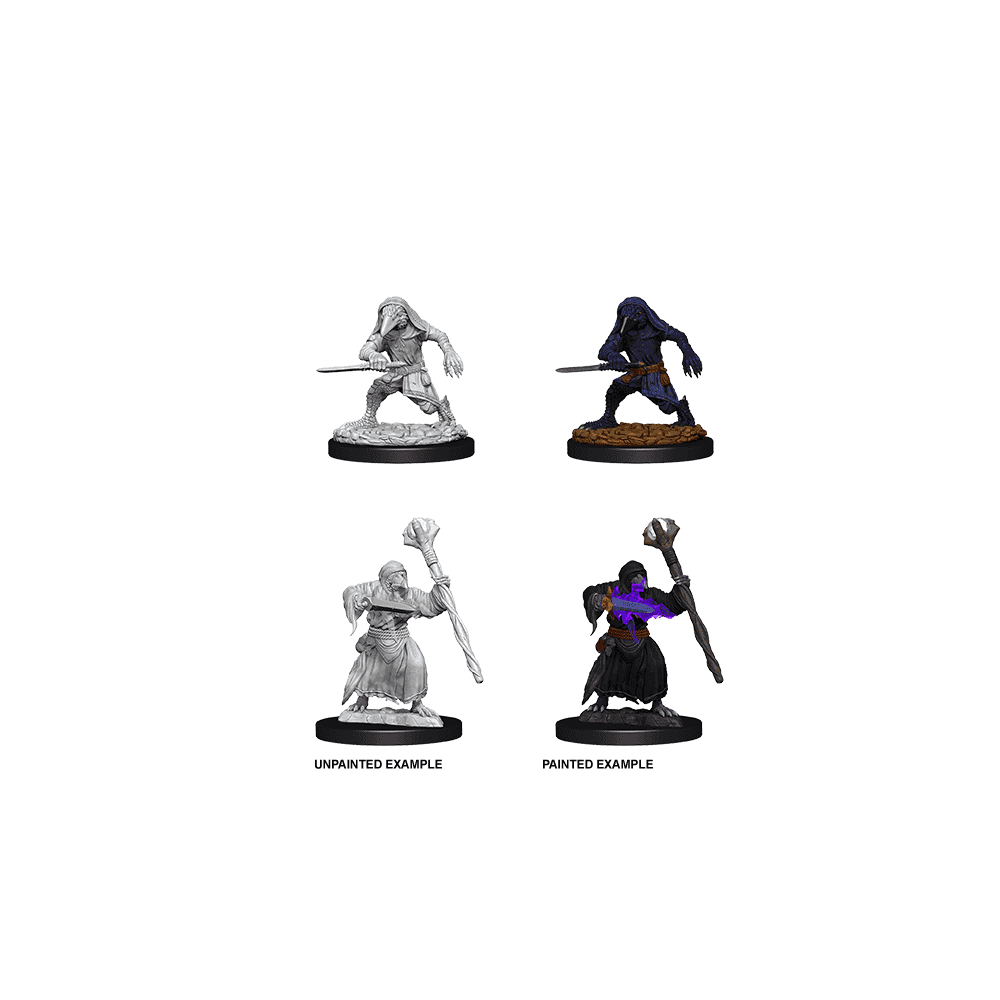 Kenku Adventurers: D&D Nolzur's Marvelous Unpainted Miniatures (W10) - Beanie Games