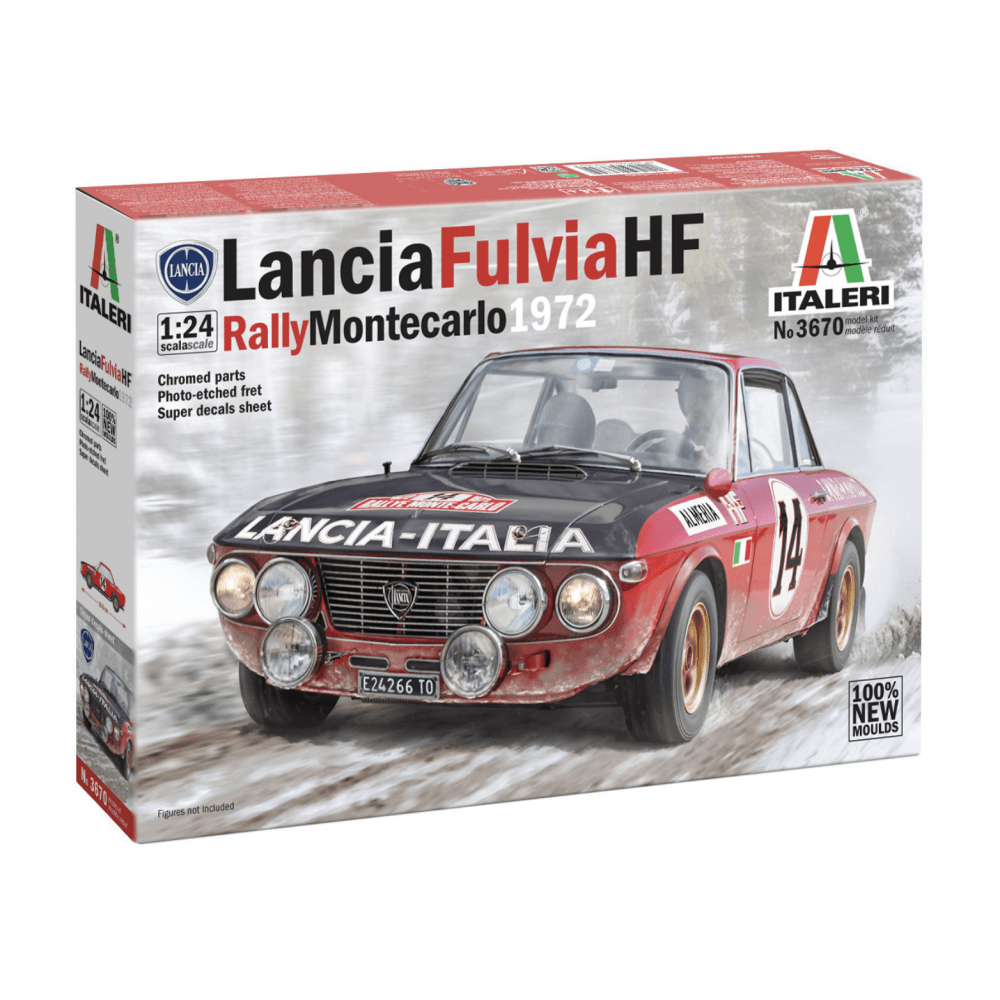 Lancia Fulvia HF Rally Monte Carlo 1972 - Beanie Games