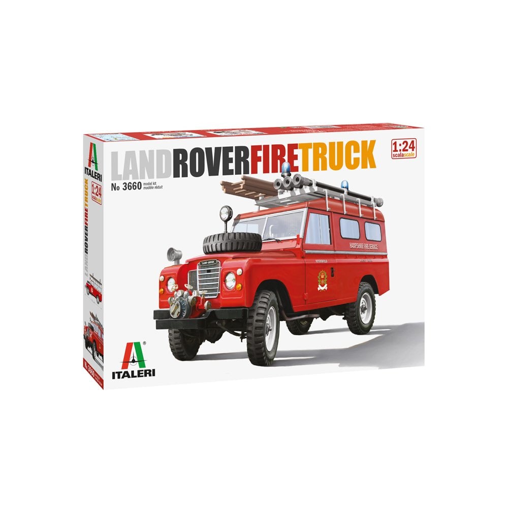 Land Rover Fire Truck - Beanie Games