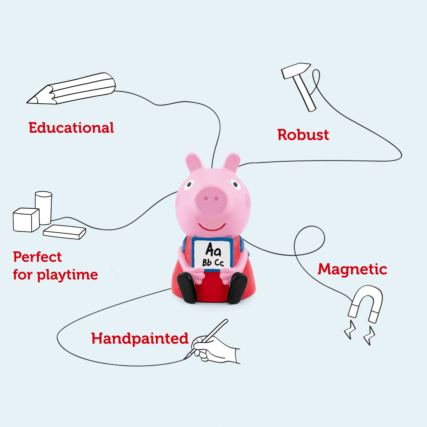 Learn with Peppa - Beanie Games