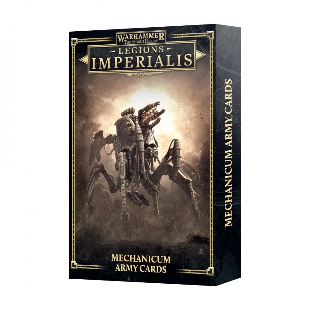 Legion Imperialis: Mechanicum Army List Cards - Beanie Games