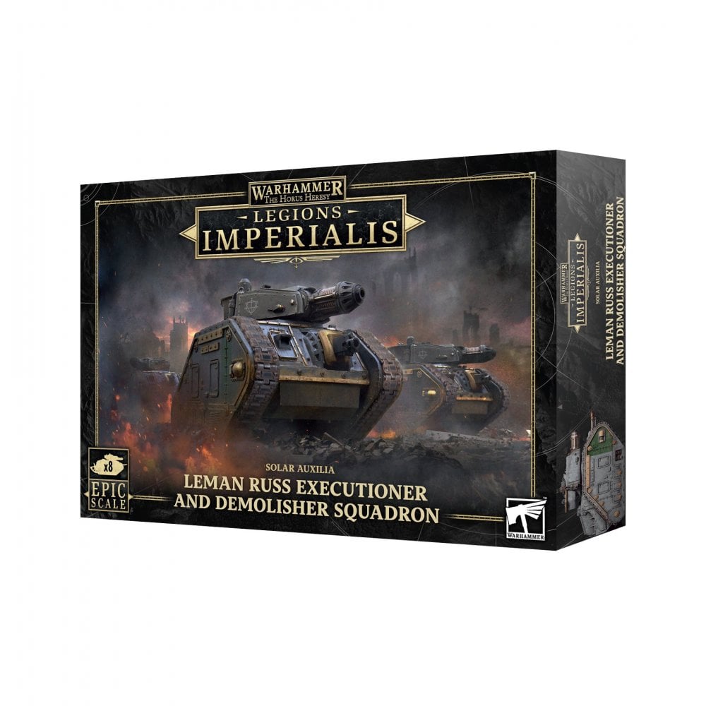 Legions Imperialis: Leman Russ Executioner/Demolisher Squadron - Beanie Games