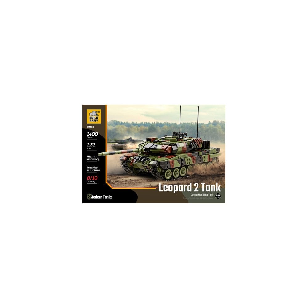 Leopard 2A6 Main Battle Tank - Beanie Games