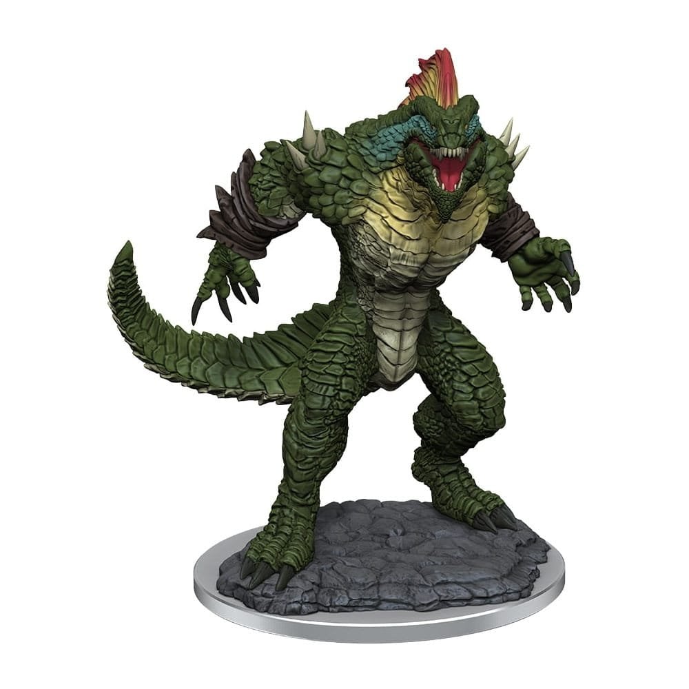 Lizardfolk Render: D&D Nolzur's Marvelous Unpainted Miniatures (W21) - Beanie Games
