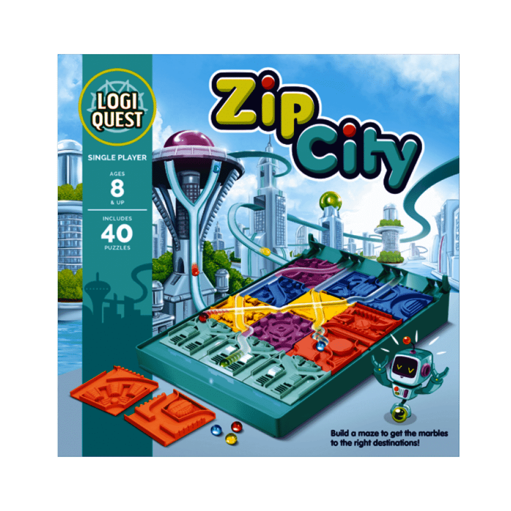 Logi Quest: Zip City - Beanie Games