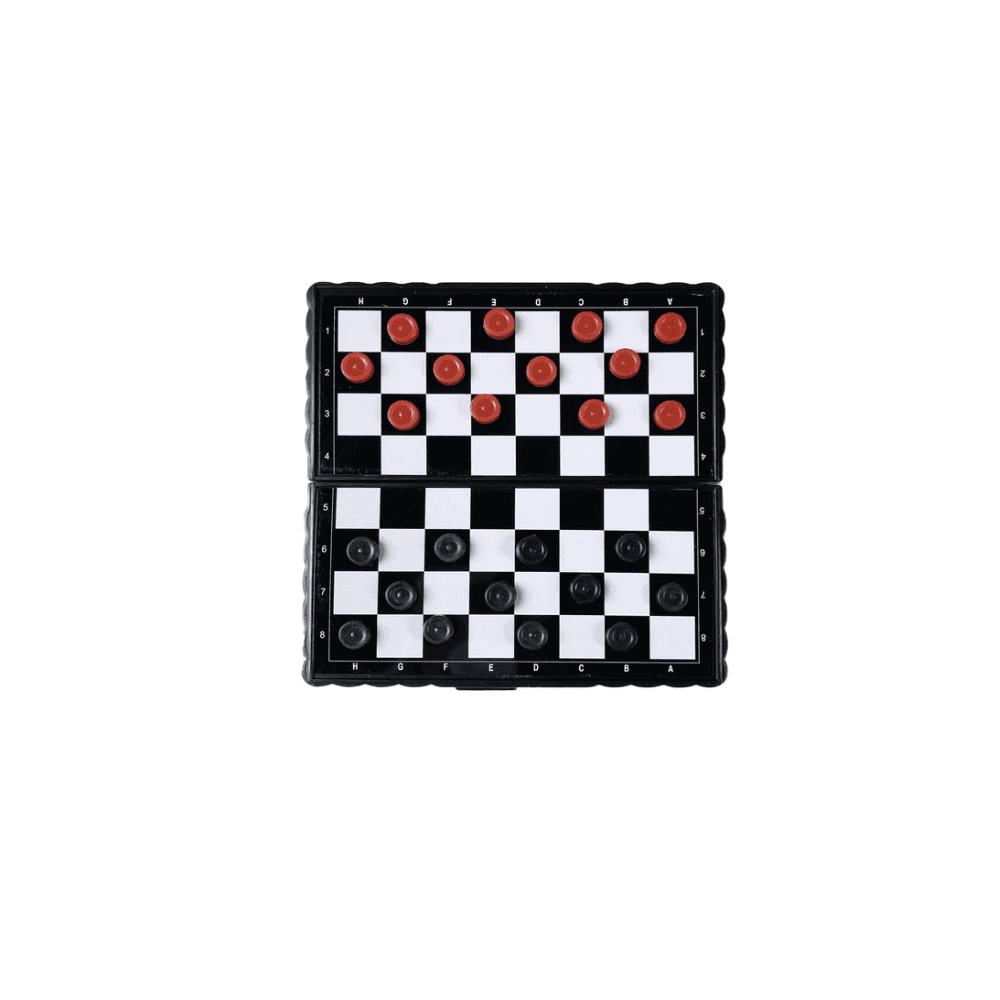 Magnetic Draughts Travel Game - Beanie Games