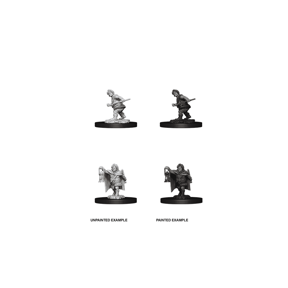 Male Halfling Rogue: D&D Nolzur's Marvelous Unpainted Miniatures (W11) - Beanie Games