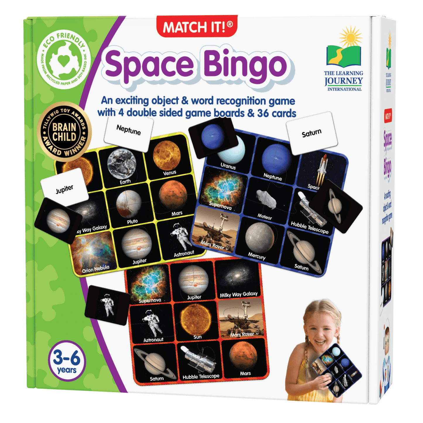 Match It! Space Bingo - Beanie Games