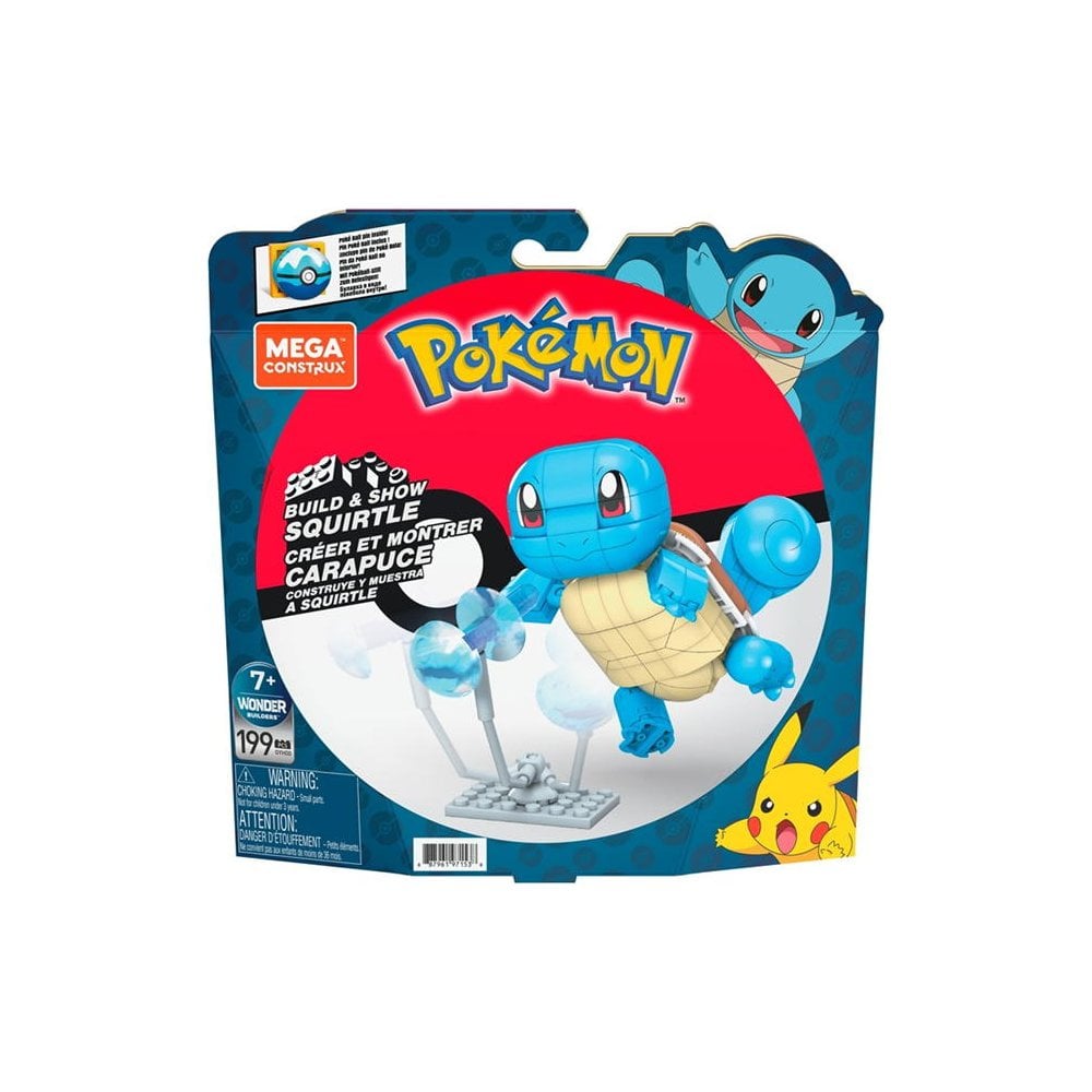 Mega Construx: Pokemon - Squirtle - Beanie Games