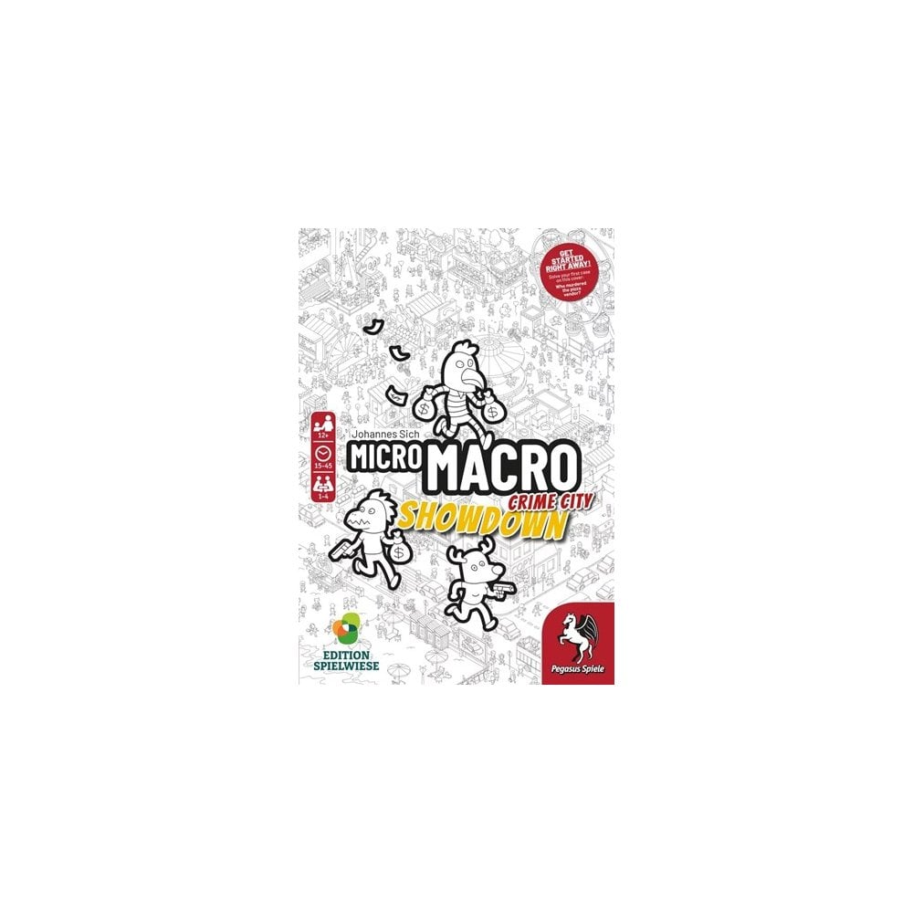 MicroMacro Crime City Card Game 4: Showdown - Beanie Games